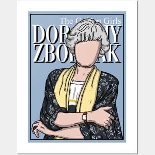 Dorothy Zbornak Comic Style Posters and Art